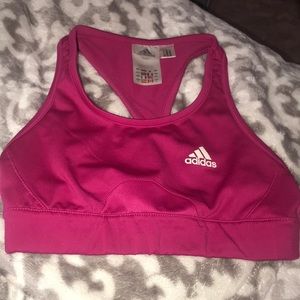 Adidas pin razor back sports bra Small